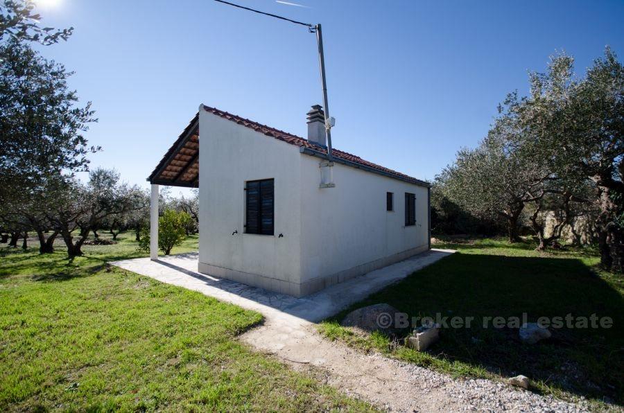 Huset / villa, stor tomt, stad Kastela