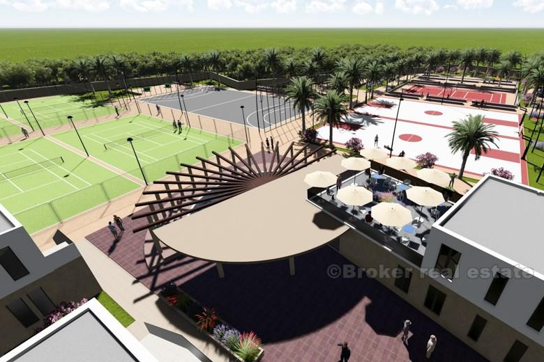 Sport e centro ricreativo del progetto, in vendita