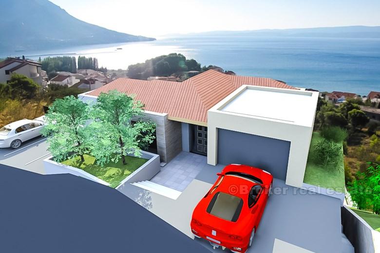 Terreno edificabile con vista mare, in vendita