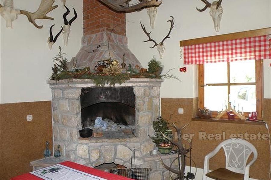 House / villa, on a large plot surrounded by forest, for sale
