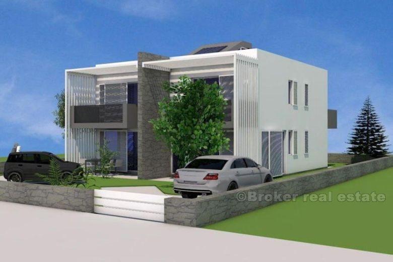 Dům / Vila, byt, nově postavená, duplex apartmány s výhledem na moře