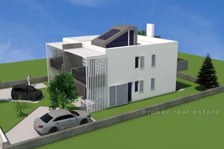 Dům / Vila, byt, nově postavená, duplex apartmány s výhledem na moře