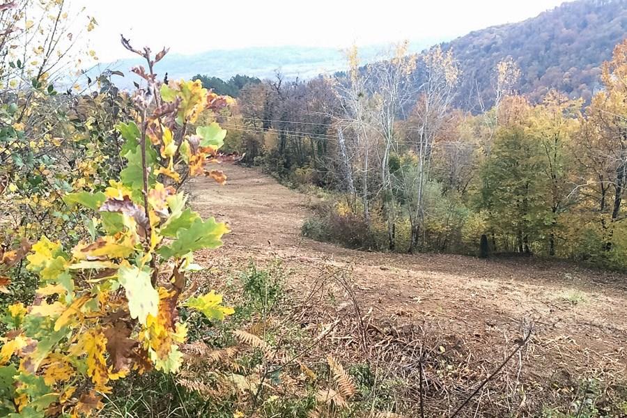 Tomt med utsikt over byen Samobor, til salgs