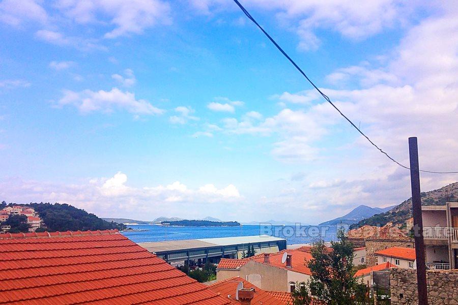 Two level apartment for renovation with sea view