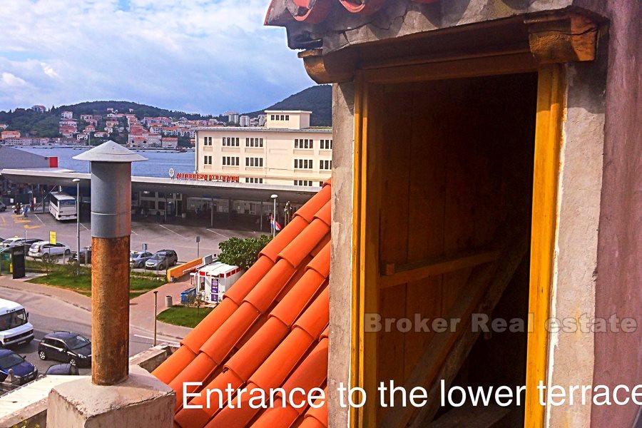 Two level apartment for renovation with sea view