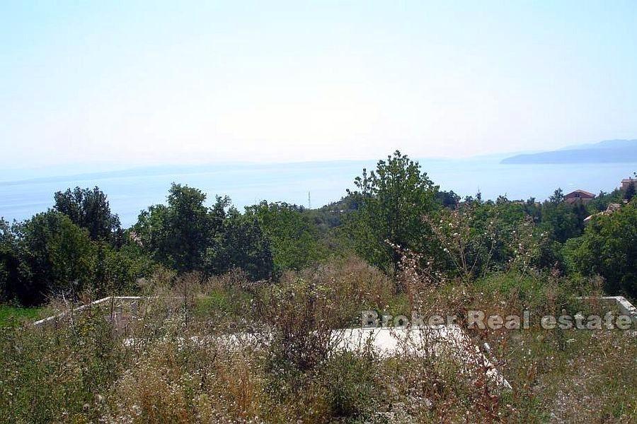 Land mit Meerblick