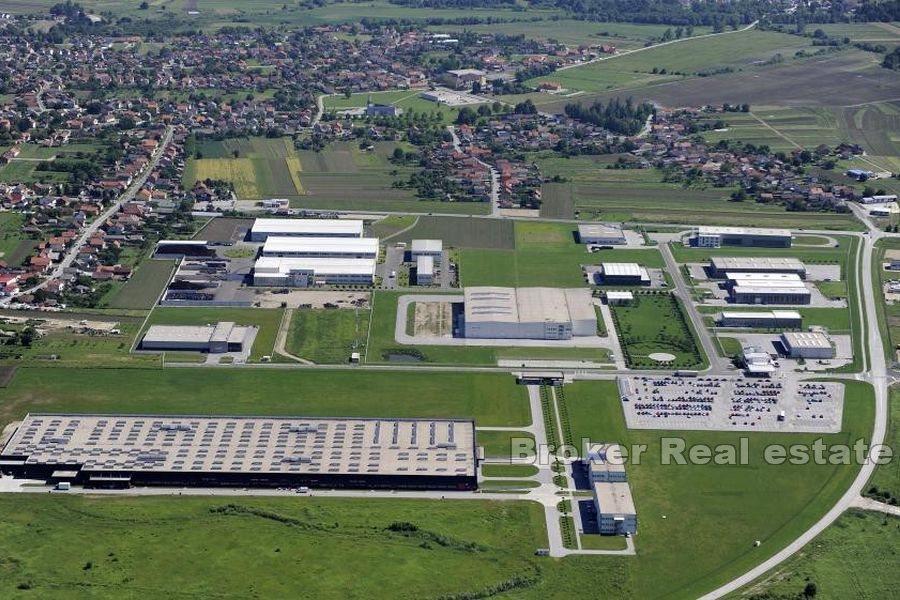 Bauland im Gewerbegebiet