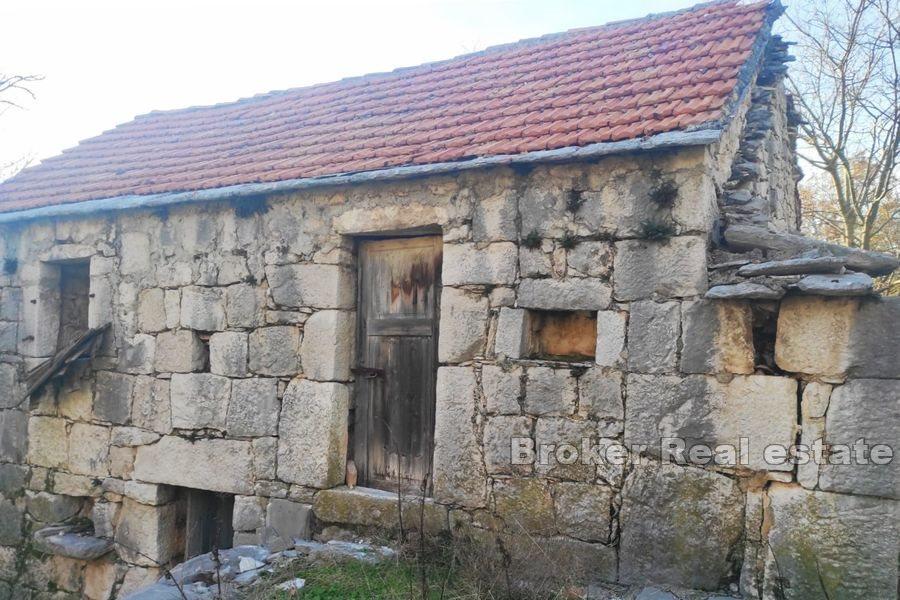 Six Dalmatian cottages on a large plot