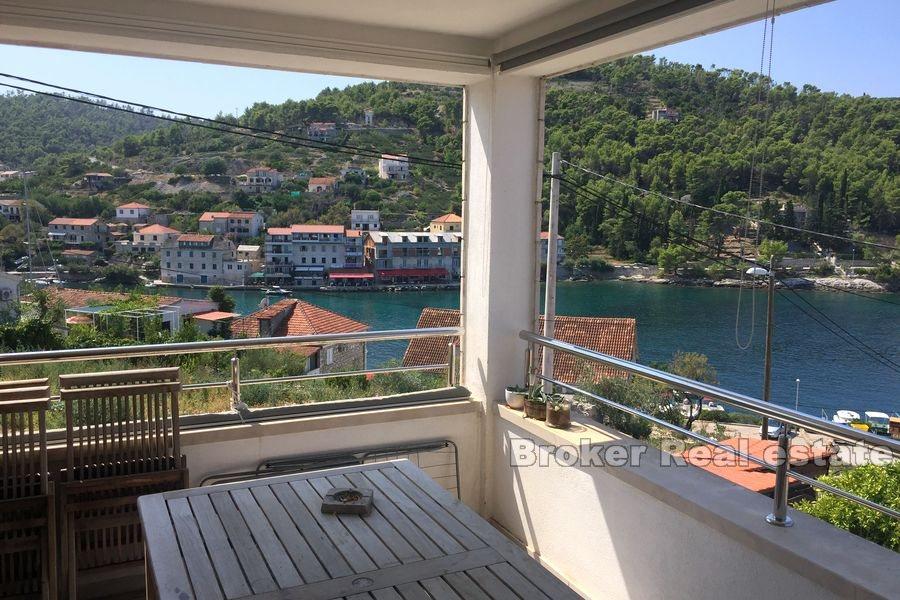 Apartmán s výhledem na moře, dvě ložnice