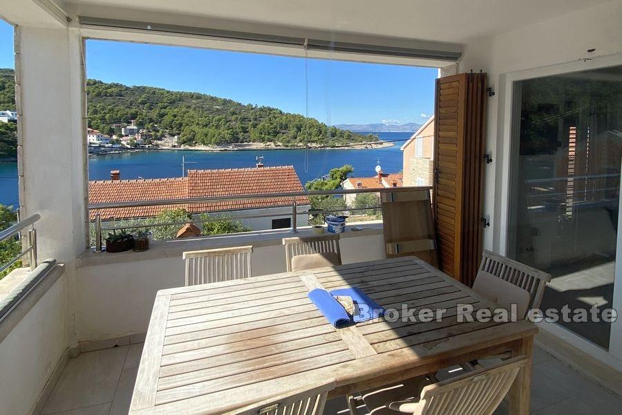 Apartmán s výhledem na moře, dvě ložnice