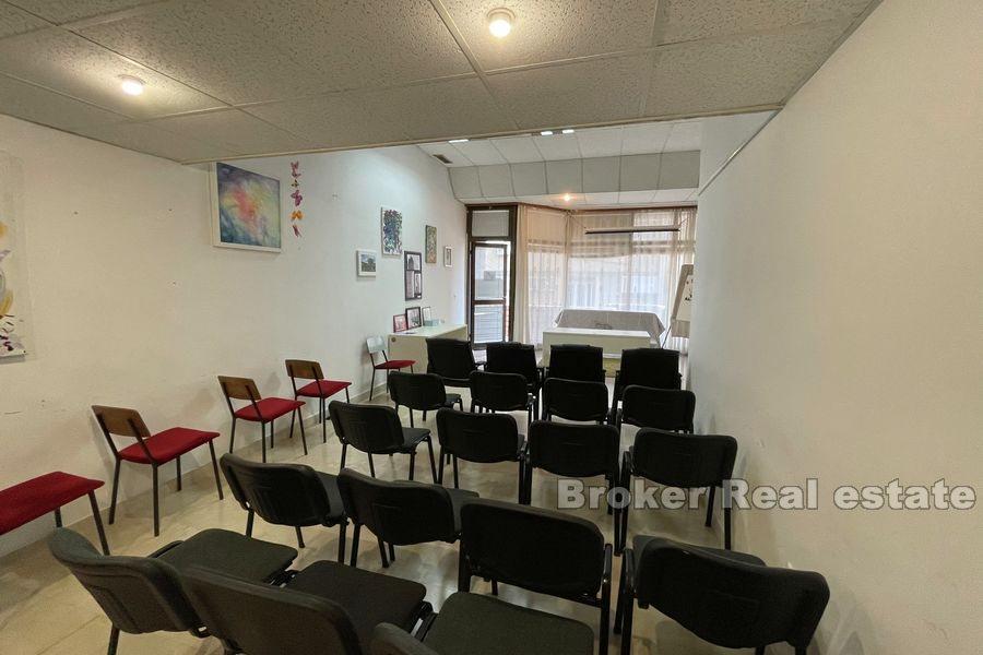 Business space on two floors