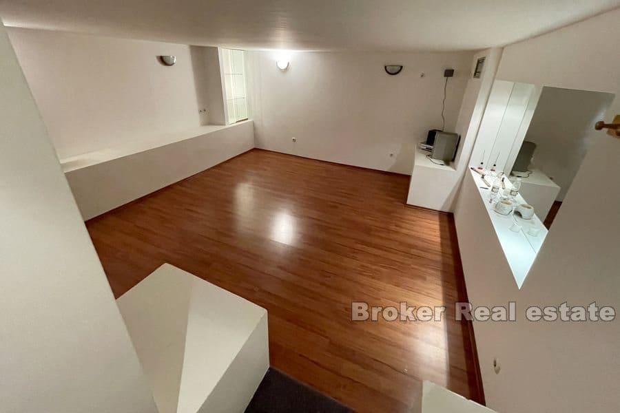 Business space on two floors