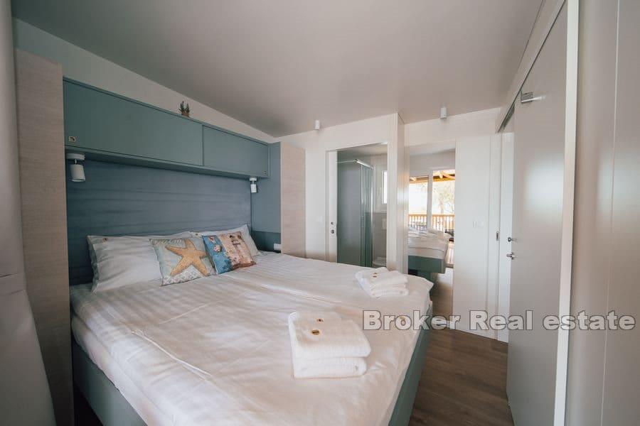 Mobile homes i et turiststed