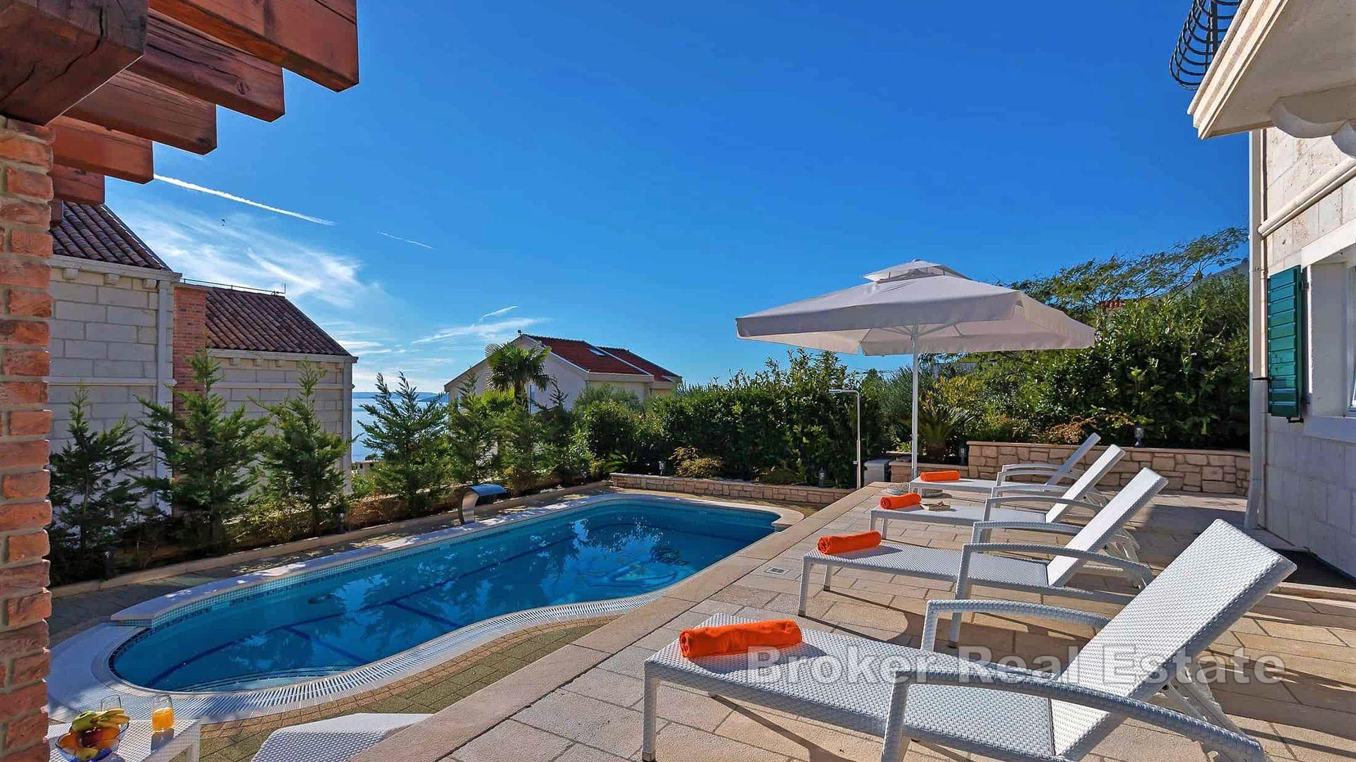 Villa mit offenem Meerblick