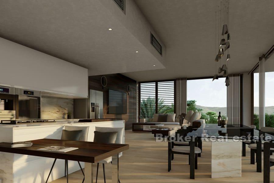 Penthouse avec piscine et terrasse
