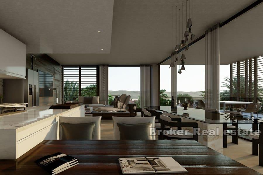 Penthouse avec piscine et terrasse