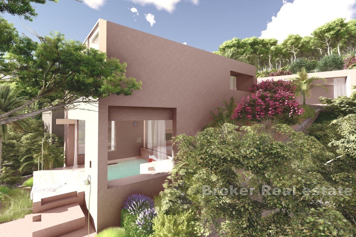 Building plot with project and building permit