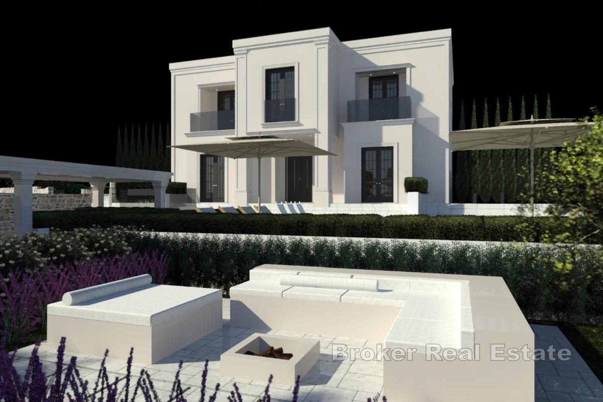 Terreno edificabile con progetto preliminare, prima fila mare