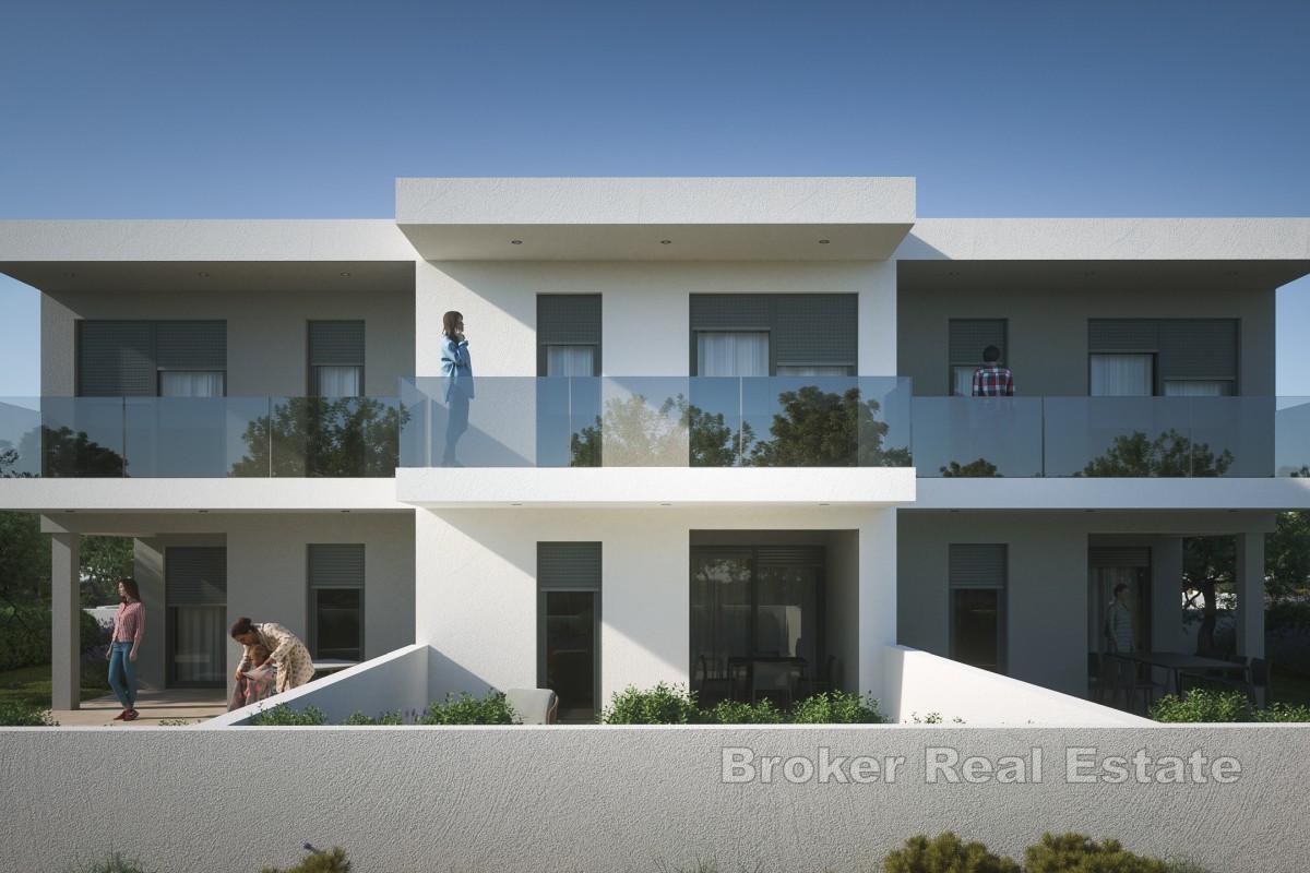 Duplexlägenhet med pool nära Zadar