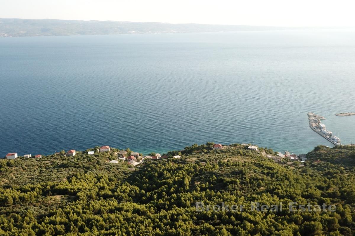 Terreno edificabile con vista mare