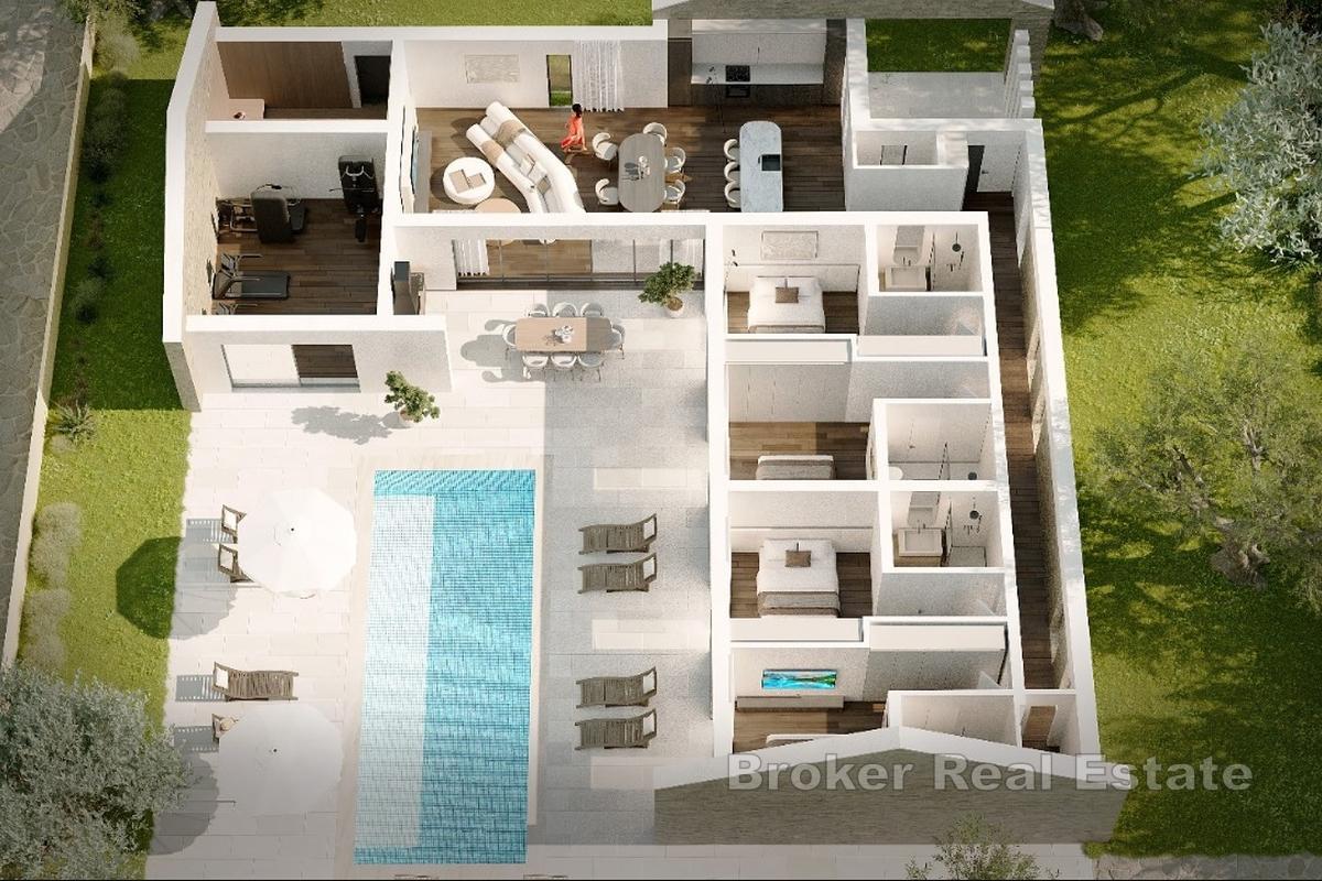 Diversi terreni edificabili con progetti di ville