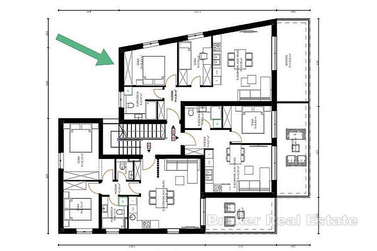 Appartement T3 avec parking
