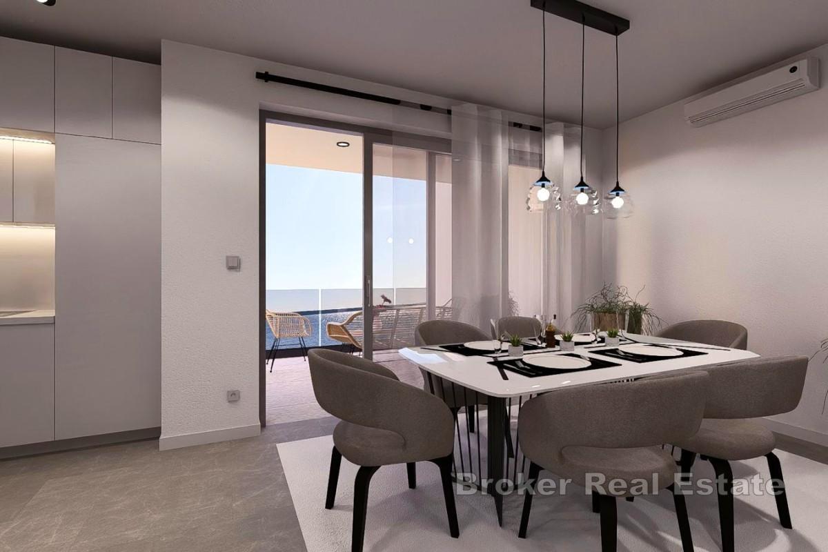 Luxuriöse 2-Zimmer-Wohnung mit Panoramablick aufs Meer