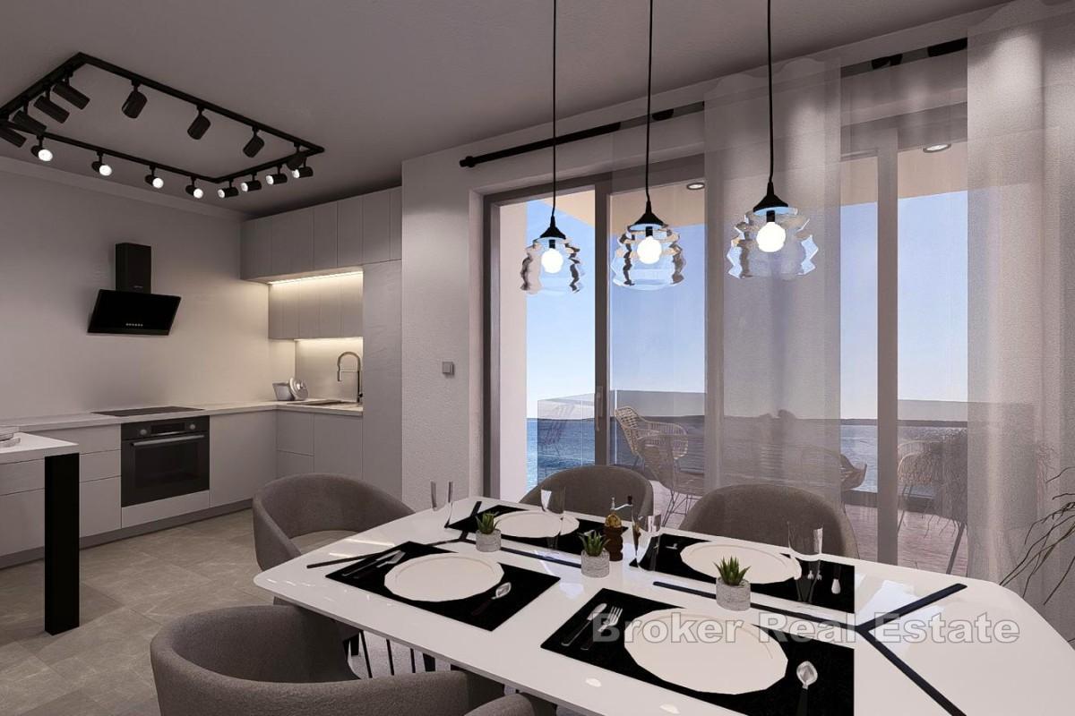 Luxuriöse 2-Zimmer-Wohnung mit Panoramablick aufs Meer