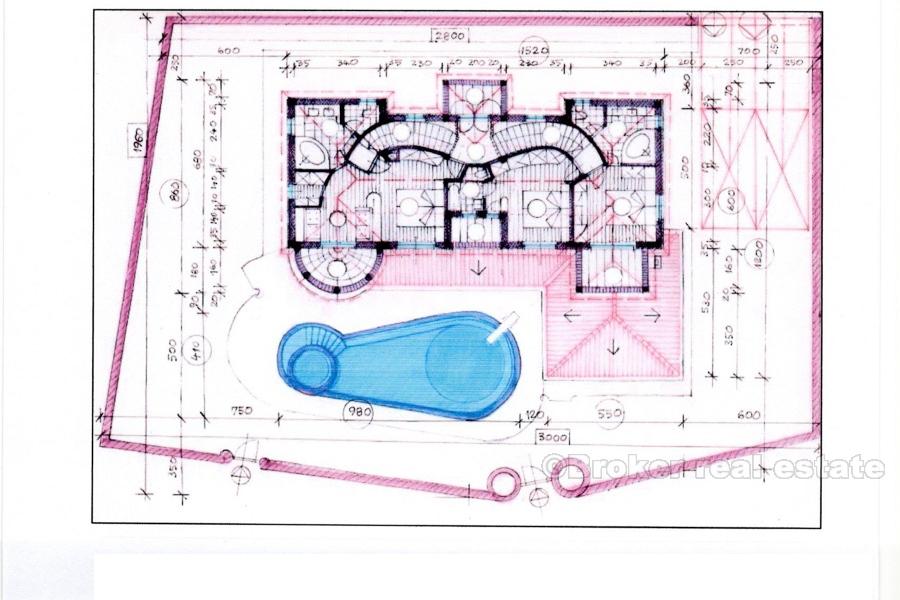 Terrain constructible avec vue mer
