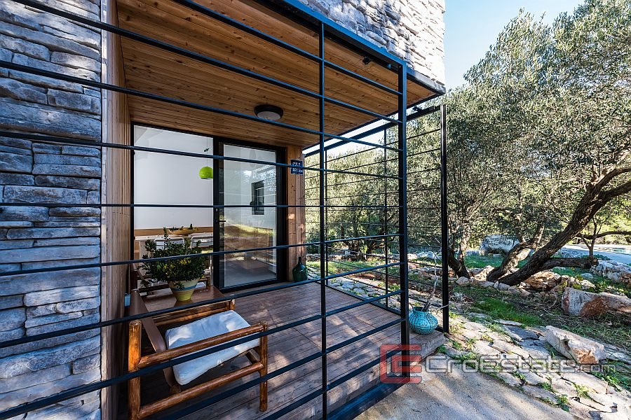 Croatia,Dugi otok House with pool and sea view