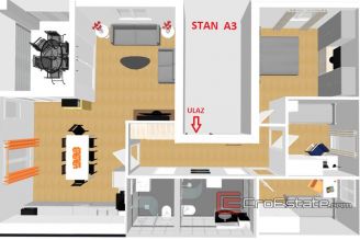 21 4965 30 Split area apartments sea view