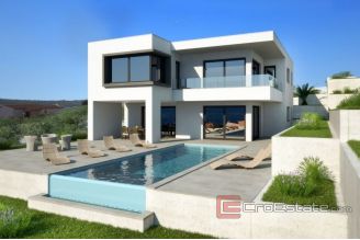 006 2022 225 near rogoznica two modern villas for sale