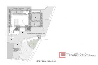 17 2013 86 Omis stone house seafront fors sale