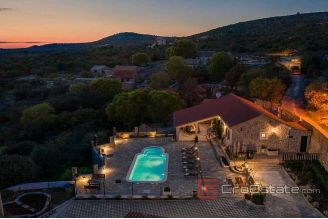 020 2021 249 near rogoznica new stone villa with pool for sale