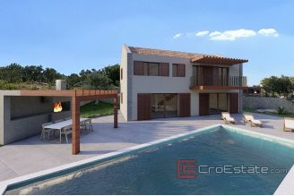 016 2021 254 near rogoznica villa with pool and sea view for sale