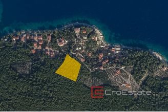 05 782 40 Korcula building land sea view for sale