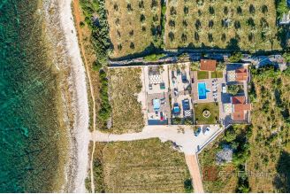 011 2018 10 Island of Brac stone villa in the first row to the sea for rent