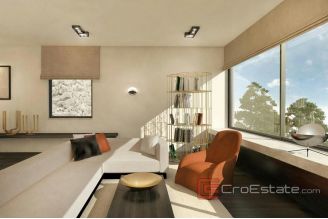 0020 5016 30 villa by the sea under construction Omis for sale