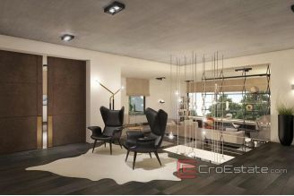 0020 5016 30 villa by the sea under construction Omis for sale