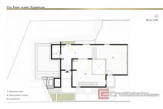 0020 5016 30 villa by the sea under construction Omis for sale