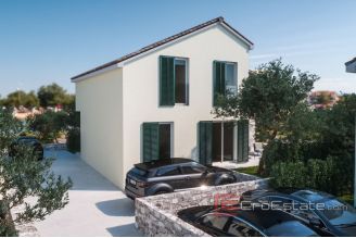 0010 2022 309 detached house under construction near Sibenik for sale