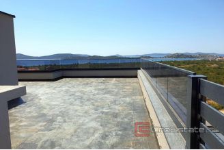 007 2022 310 house with roof terrace and sea view Sibenik for sale
