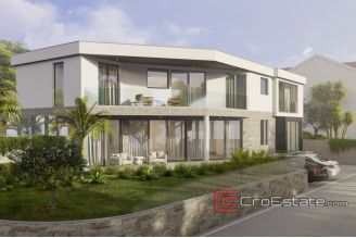 009 2115 01 Ciovo villa under construction sea view for sale