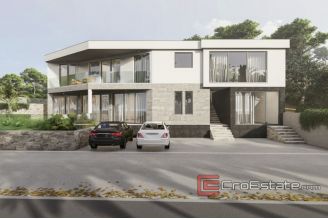 009 2115 01 Ciovo villa under construction sea view for sale