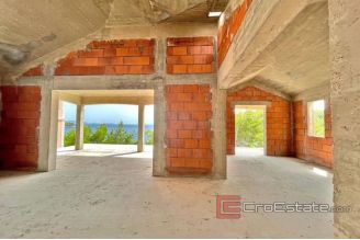 009 2026 73 Korcula unfinished house first row to the sea for sale