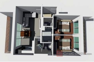 010 2038 01 near zadar two bedroom apartment seaview for sale