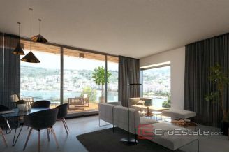 007 2035 23 Ciovo unique villa with pool and sea view for sale