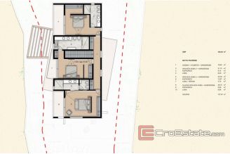 011 2043 26 vodice newbuilt villa with sea view for sale