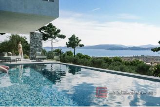 010 2043 27 vodice newbuilt villa with open sea view for sale