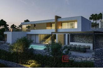 010 2043 27 vodice newbuilt villa with open sea view for sale